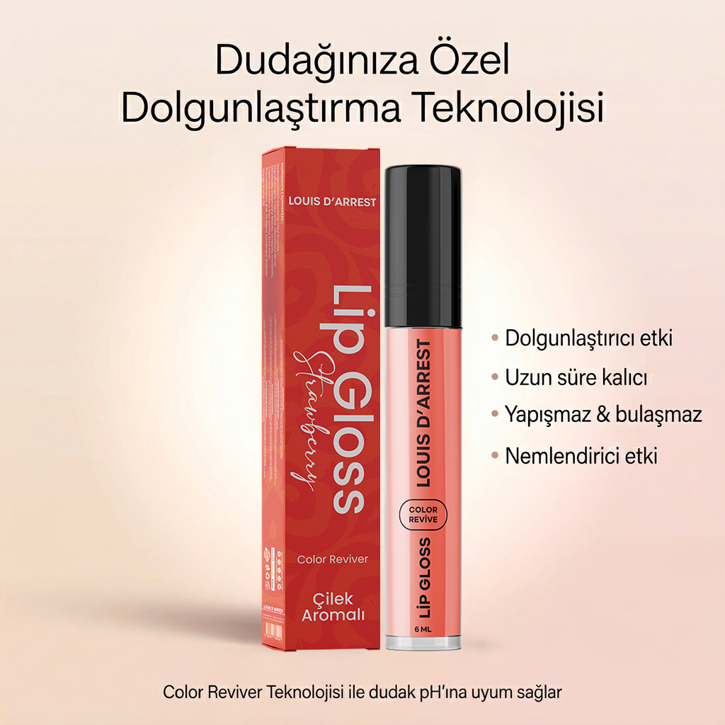 Dudak Dolgunlaştırıcı Ve Parlatıcı Lip Gloss