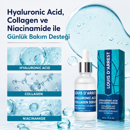 Hyaluronik Asit Kolajen Yüz Serumu 30 ml