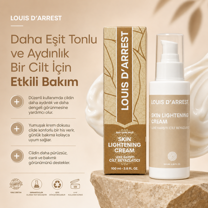 Leke Karşıtı Cilt Beyazlatıcı Krem 100 ml