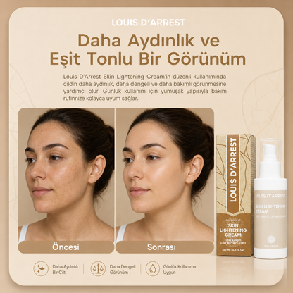Leke Karşıtı Cilt Beyazlatıcı Krem 100 ml