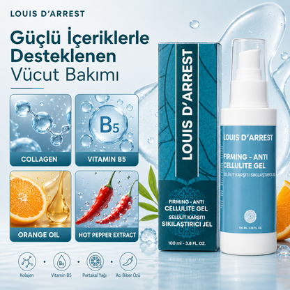 Body Sculpt Sıkılaştırıcı Vücut Jeli - Selülit Karşıtı Bakım Jeli, Kolajen & Vitamin B5, 100 ml