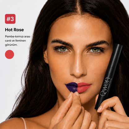 Qwon Lip Stain – +10 Saat Kalıcı & Suya Dayanıklı
